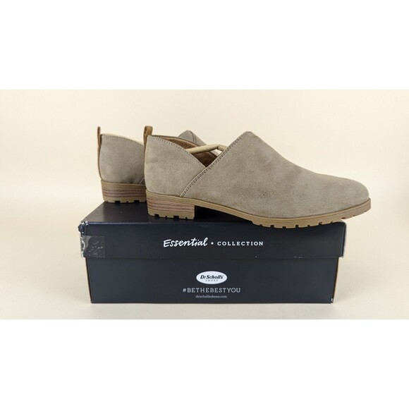 Dr Scholls Retrograde Loafers Shoes Womens 6 M Tan Fabric Slip On Flats NWB - Picture 6 of 9